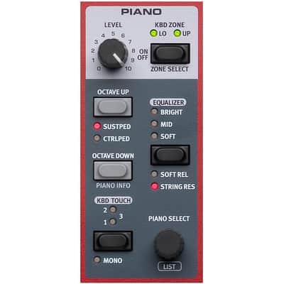 Nord Electro 6 HP73 Hammer Action 73-Key Digital Piano - Red image 4