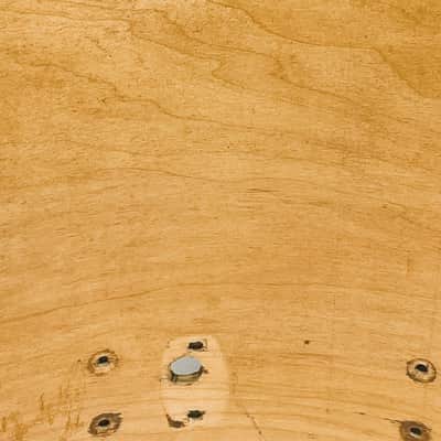 Ludwig 16" X 22" 81-83 6 Ply Maple White Cortex Bass Drum Shell B/O Badge #3084418 - LBDS-701-22-WC image 8