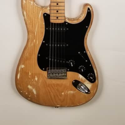 Rock Island Sound Stratocaster Partscaster Custom Natural Electric Parts Guitar image 1