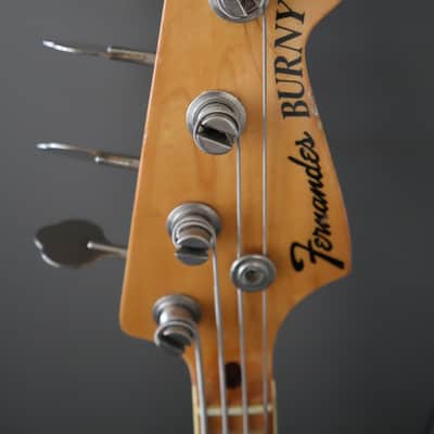 Fernandes Burny Bass FJB-65 Jazz Bass made in Japan 70's image 5