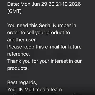 De-registered IK Multimedia ToneX One 2024 - Present - Black image 5