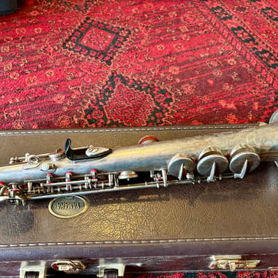 Yamaha Yamaha YSS-875S Custom Silver Soprano Saxophone - Silver Mid 1990s - Silver image 7