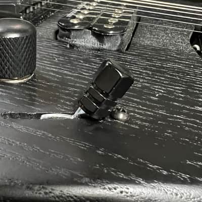 Kinnatone Black Hexagon 3 or 5 way Blade style Switch Tip Knob For Strat or Tele Charvel,Jackson,PRS, Ibanez and more image 3