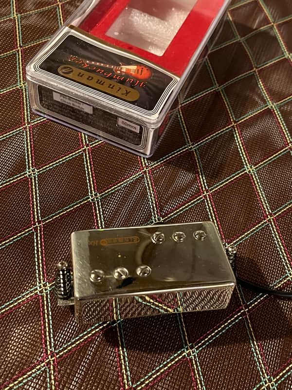 Kinman P90 Bucker Pickup - Clean Bridge - Humbucker Mount Bild 1