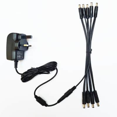 Effects Pedal Power Supply + 6 7 8 Or 9 Way Splitter 9V Dunlop image 3
