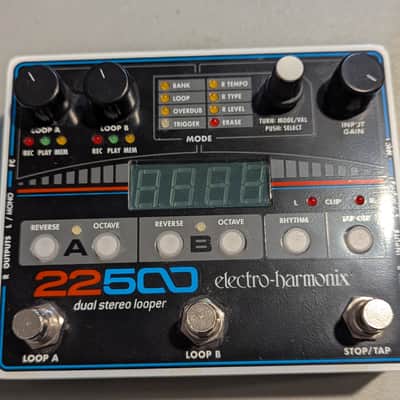 Electro-Harmonix 22500 Dual Stereo Looper 2015 - Present - Black image 1