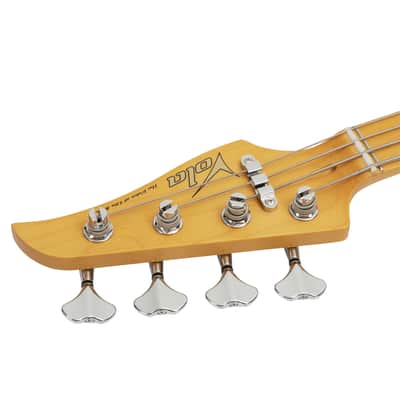 Vola Guitars ZVA 4 String Bass - Charcoal Frost Metallic Gloss MIJ image 10