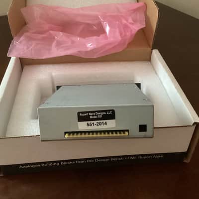 Rupert Neve Designs 551 500 Series Inductor EQ Module 2014 - Present - Shelford Blue image 3