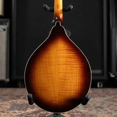 JBovier A4 A-Style Mandolin Violin Sunburst with Hardshell Case - Used image 7