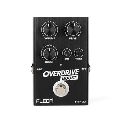 FLEOR Overdrive Pedal with Boost, Warm Dynamic Overdrive Effects, True Bypass Guitar Pedal for Electric Guitar & Bass image 2