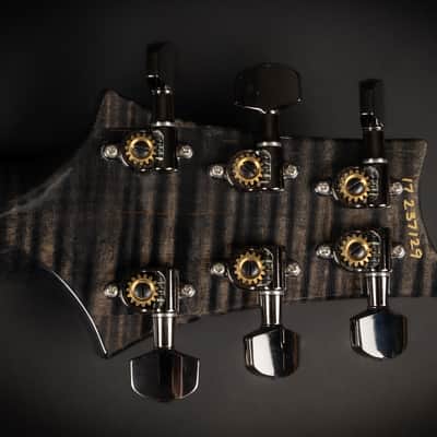 2017 PRS Custom 24 Floyd Rose Wood Library Limited Edition - Grey Black | Artist Grade Quilted Maple Top \m/ Pickups | CoA OHSC image 17