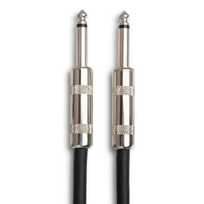 Hosa SKJ-630 Speaker Cable, Hosa 1/4" TS to Same - 30 Foot image 1