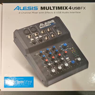 Alesis MultiMix 4 USB FX 4-Channel Mixer with Effects image 6