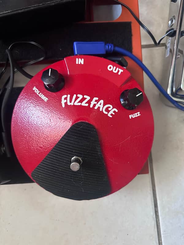 Dunlop JHF2 Jimi Hendrix Signature Fuzz Face 1990 - 1998 - Red image 1