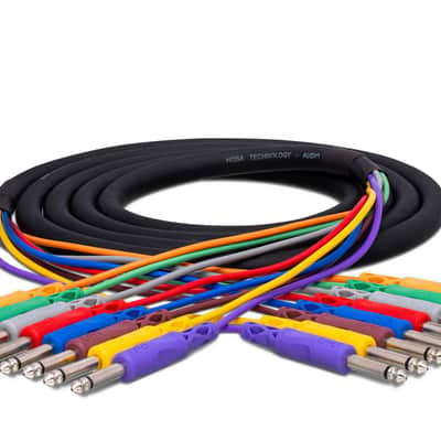 Hosa CPP802 CPP-802 8 1/4" TS Patch Snake - 2 Meter 2010s - Standard image 1