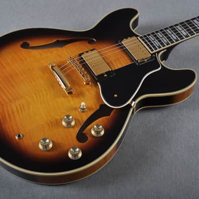 Yamaha SA2200 Semi Hollow Body Double Cutaway Electric Guitar - Made in Japan image 2