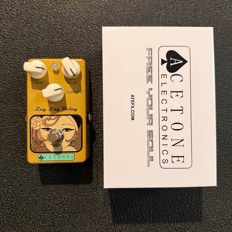 AceTone Electronics LLD-01 Lay Lay Delay Organic Tape Echo *LIKE NEW* image 1