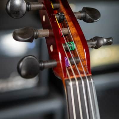Yamaha Silent Series SV-255 5-String Electric Violin - Shaded Brown image 6