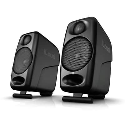 IK Multimedia iLoud Micro Wireless Bluetooth Studio Monitors (Pair) 2010s Black image 1