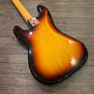 Fender Japan Precision Bass MIJ 2017 Electric Bass - Sunburst image 7