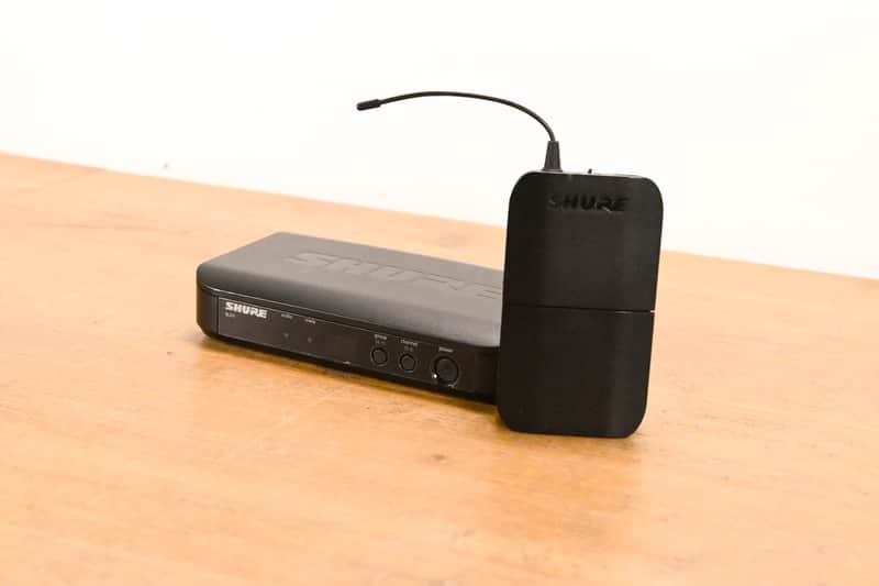 Shure BLX14 Bodypack Wireless System - H8 Band 518-542 MHz (NO PSU) CG010XD image 1