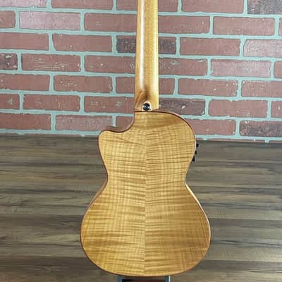 Lanikai Flame Maple Tenor Acoustic-electric Ukulele image 7