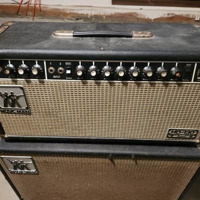 Vintage 1970s Ernie Ball Music Man HD-130 Reverb Head & 212RH Cabinet **Fully Serviced** imagen 2