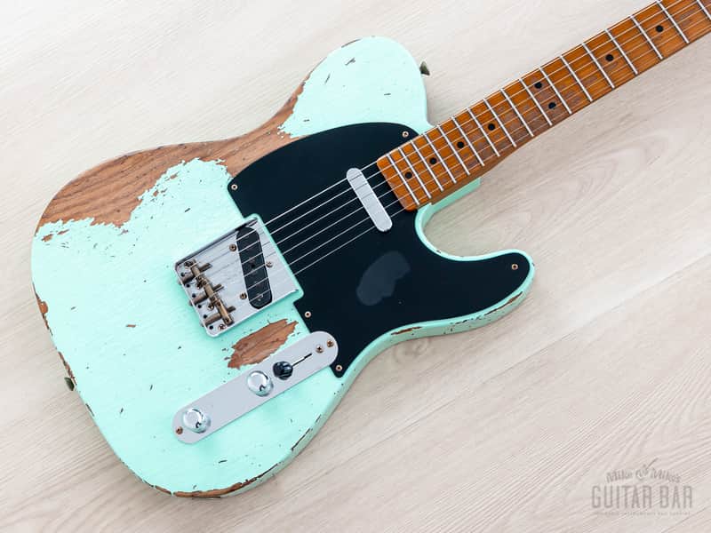 2022 Fender Custom Shop '52 Telecaster Roasted Heavy Relic Surf