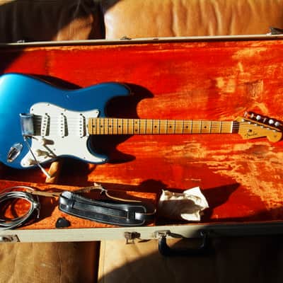 1954 Fender Stratocaster - Lake Placid Blue factory refin + HSC image 1