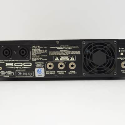Fender 800 PRO Bass Amplifier Head image 7