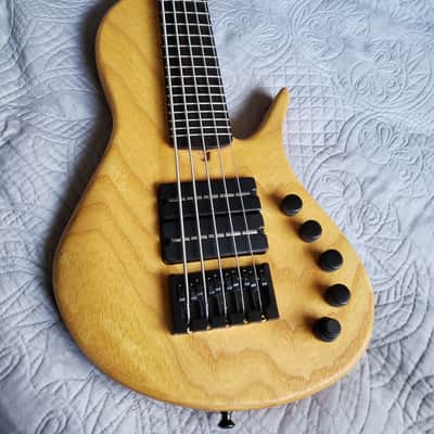 Tom Clement Single Cut 30" 5 String Bass image 2