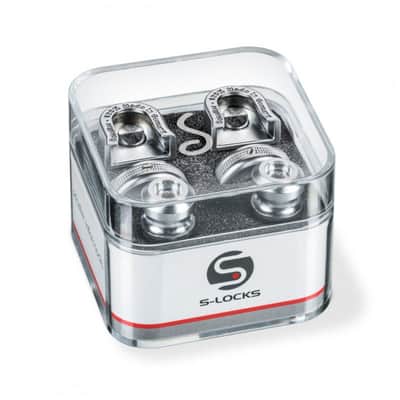 Schaller S-Locks Chrome Strap Lock System *Free Shipping in the USA* image 1