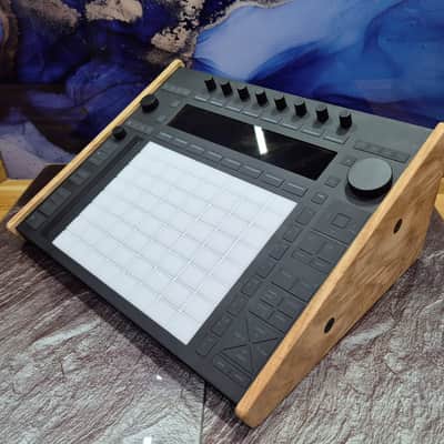 Ableton Push 3 Stand – Solid Oak Wood Synth Stand – 25° Angled Desktop Stand – Handmade Studio Gear Accessory image 4