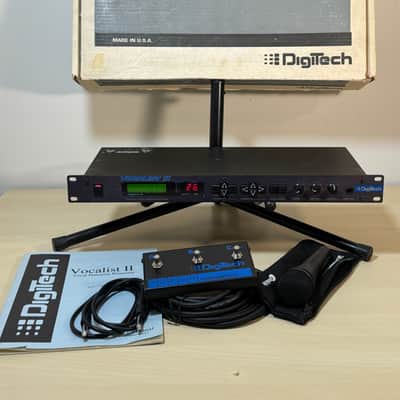 Digitech Vocalist 2 - With Box, Manual, Footswitch, Mic & Cable - MINT image 1