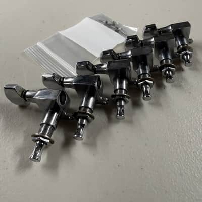 Schaller Sealed Vintage Machine Tuners 6 In-Line 1970's Complete (T-448) image 2