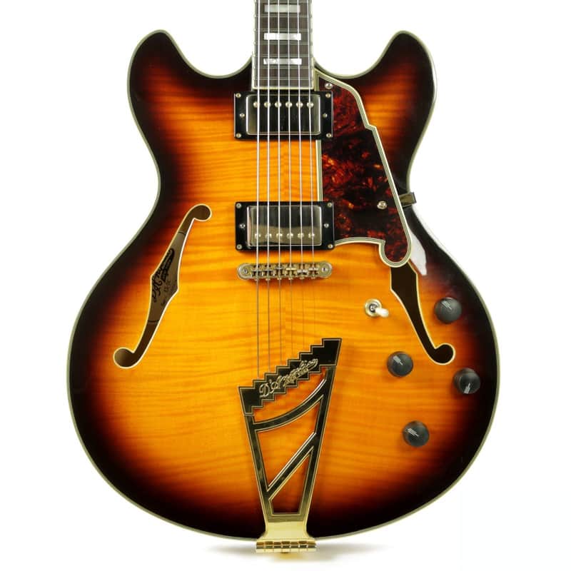 D'Angelico Excel EX-DC Semi-Hollow with Stairstep Tailpiece image 3