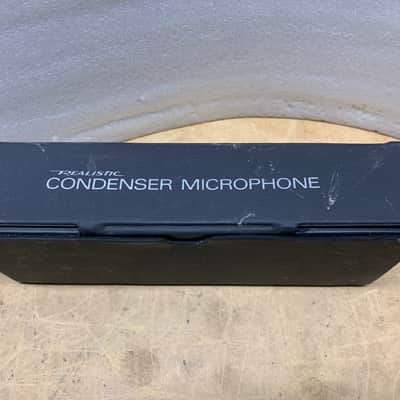 REALISTIC CONDENSER MICROPHONE CASE- VINTAGE! MAKE OFFER! image 2