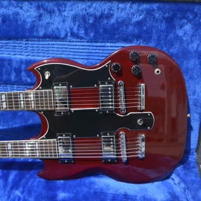 1987 Gibson EDS-1275 Double Neck Heritage Cherry image 11