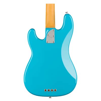 Used Fender American Professional II Precision Bass - Miami Blue w/ Maple FB image 7