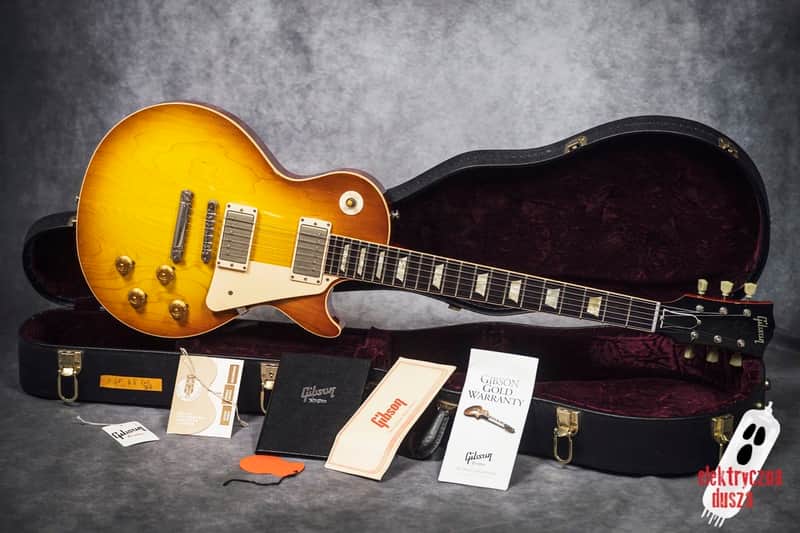 Gibson Les Paul 1958 Reissue Custom Shop VOS Iced Tea (R8) 2010
