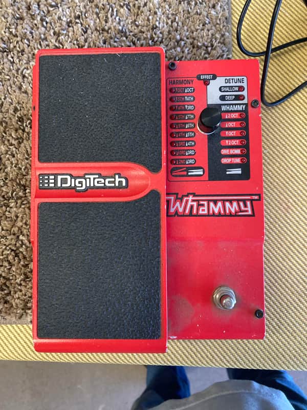 DigiTech Whammy 5 Pitch Shift Pedal 2012 - Present - Red image 1