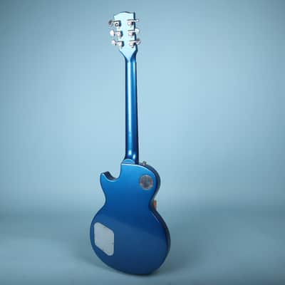 2004 Studio Limited Platinum Sapphire Blue Electric Guitar *Headstock Repair* image 13