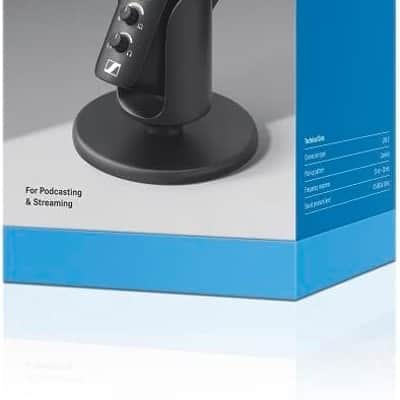 Mint SENNHEISER Professional Profile - USB Cardioid Condenser Microphone & Table Stand, 1.2 m USB-C Cable - Mute Button, Built-in Headphone Jack, Gain, Mix & Volume Control, for PC & Mac,Black image 8