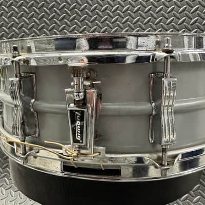 Ludwig Acrolite 14” x 5” Snare Drum blue Olive badge image 4
