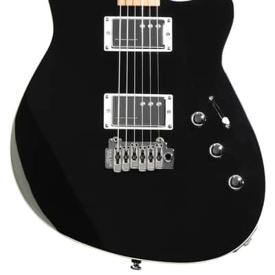 Reverend Descent Wilkinson Baritone Electric Guitar - Midnight Black with Maple Fingerboard image 2