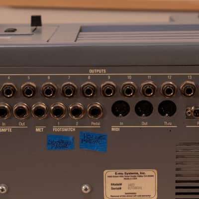 E-MU Systems Emulator III 61-Key 16-Voice Sampler Workstation 1987 - Grey image 9