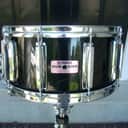 1980's yamaha Recording Custom snare drum 7x14 Piano Black lacquer