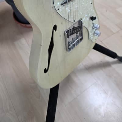 1969 Fender Telecaster Thinline Natural Ash Blonde 60s ARTIST OWNED STAGE PLAYED Road Worn Heavy Relic Aged American Vintage 1960's USA Tele Guitar image 11