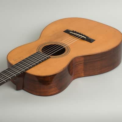 C. F. Martin 0-21 Flat Top Acoustic Guitar (1928), ser. #37478, molded black plastic hard shell case. image 7