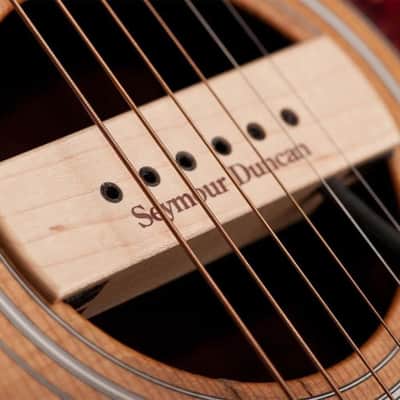 Mint Seymour Duncan Woody XL Acoustic Guitar Soundhole Pickup Maple Color Bundle w... image 4